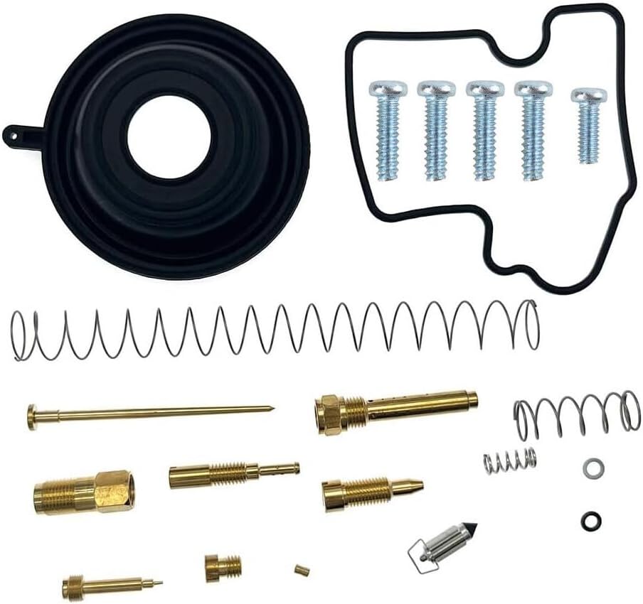 Carburetor Rebuild Jet Seal Kit Fit for Kawasaki Prairie 650 KVF650A 4x4 2002-2003