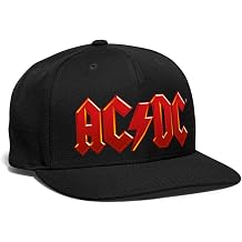 Spreadshirt AC/DC Classic Logo with Lightning Bolt Snapback Cap