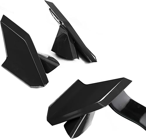 Miniatura 7 de ZXMOTO Alerón de maletero tipo R estilo negro brillante para Honda Civic 4 puertas Sedan 2016 2017 2018 2019 2020 2021