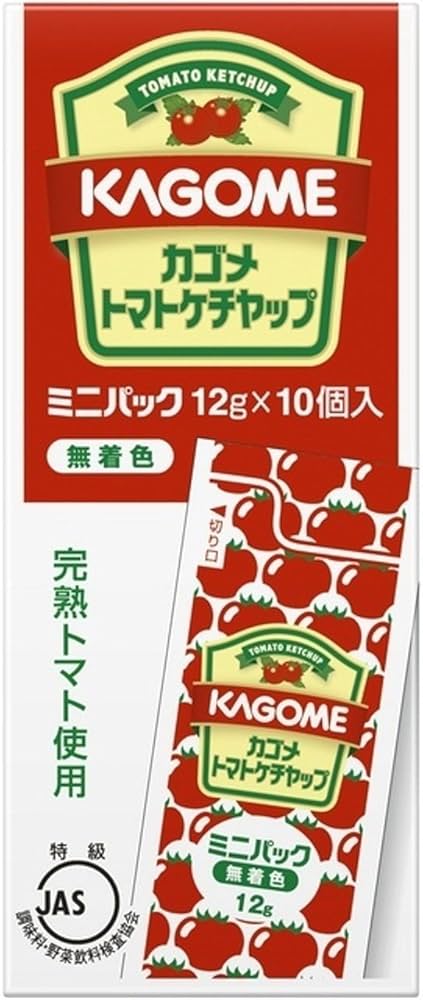 KAGOME トマトケチャップ ミニパック 12g Amazon.co.jp: カゴメ トマトケチャップミニ 12g×10本 : 食品