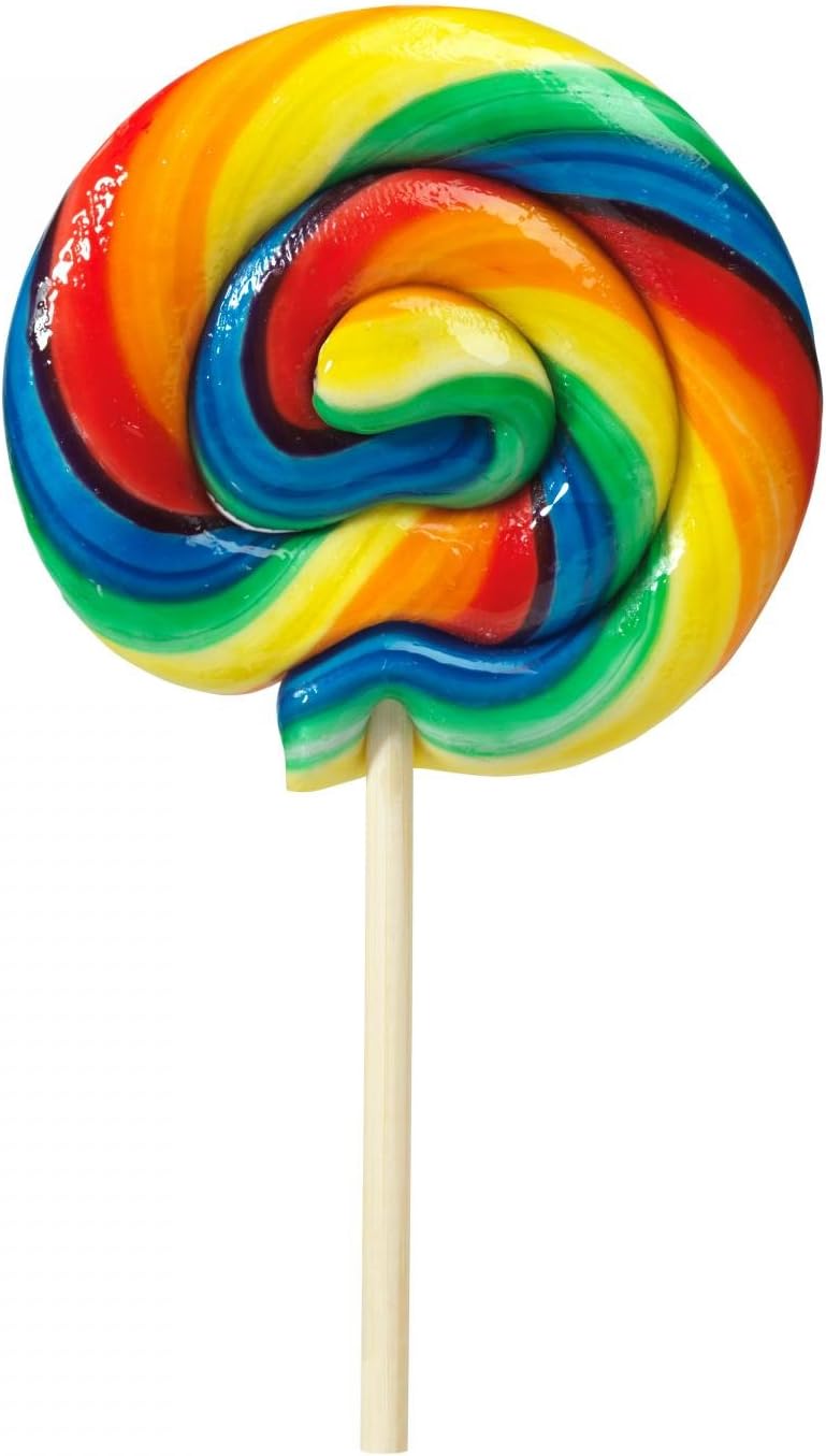 Wallmonkeys Colorful Lollipop Wall Decal Peel and Stick Decals for Girls (60 in H x 45 in W) WM59190