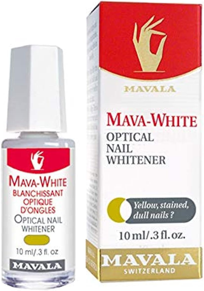 Mava Nail Whitener (White 10ml)