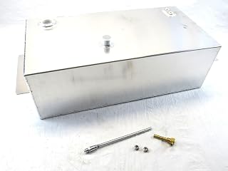 1955-59 Compatible with Chevy Pickup Bed Mount Aluminum 15 Gallon Fuel Tank BPF-2010