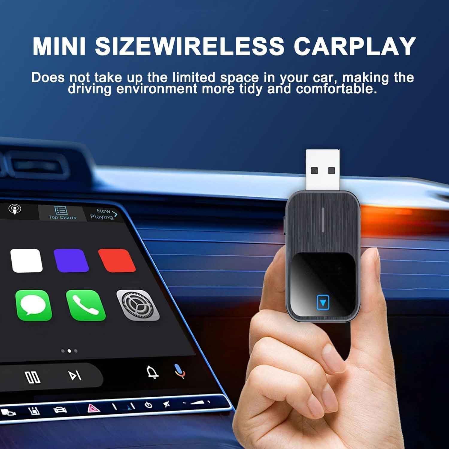 CarPlay Dongle für Cadillac XT5 2017-2024 Plug & Play Kabellos