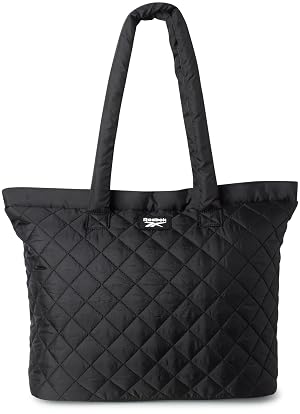 Reebok Womens Tote Bag - Lightweight Carry On Quilted Puffer Tote Bag for Travel Work Travel and Everyday