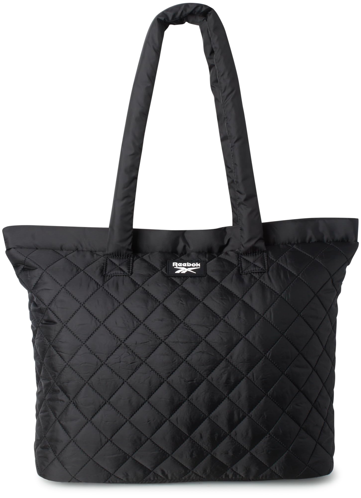 Reebok Womens Tote Bag - Lightweight Carry On Quilted Puffer Tote Bag for Travel Work Travel and Everyday