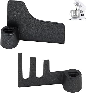 2 Pack Bread Maker Paddle for Panasonic SD2500 SD2501 SD2510 SD2511 SD256 SD257 SD255 SD-ZB2502, Flat and Rye Kneading Blade Set Teflon Coated Bread Machine Replacement Part Dough Mixer Accessory