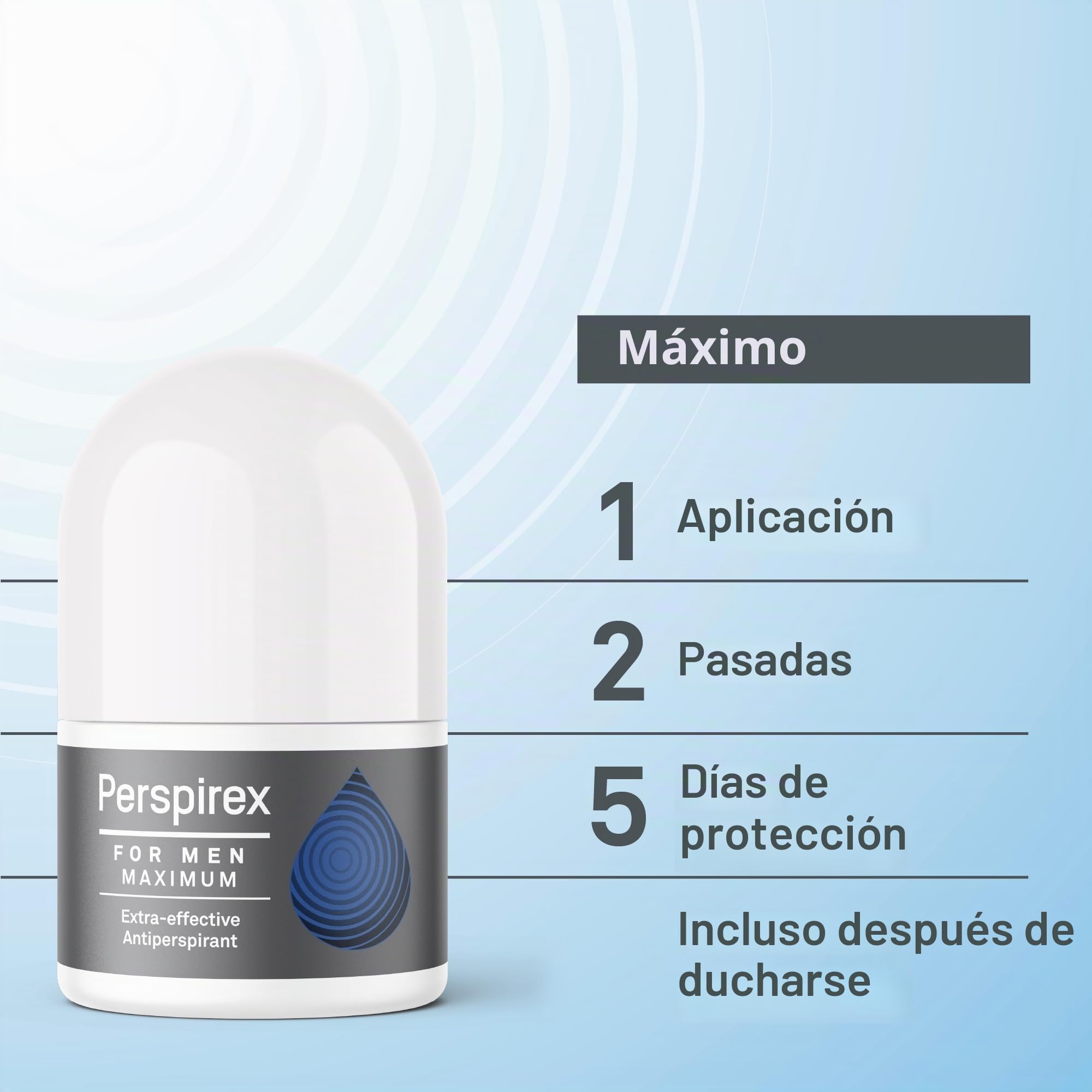 PERSPIREX ROLL ON FOR MEN MAX