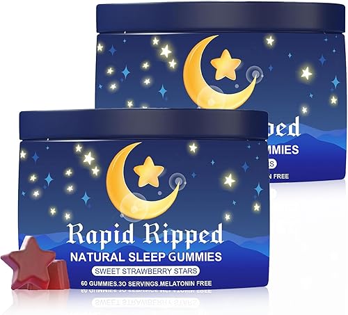JRR LyraSleep - Gomitas naturales para ayudar al sueño, duerme rápida y suavemente en 30 minutos, melatonina eficaz de 6 mg para dormir, gomitas