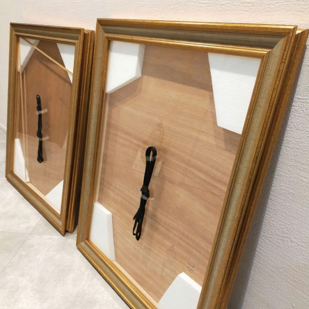 Amazon.co.jp: 希少イタリア製テンペラ画のようなフレームだけで絵に  