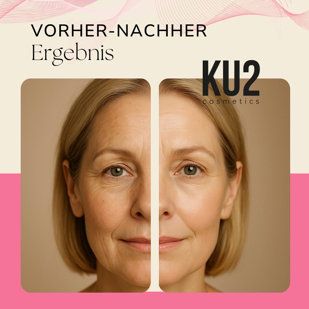 KU2 Cosmetics Retinol Serum – Hochwirksames Anti-Aging Serum mit Retinol & Vitamin E – Regenerierende Gesichtspflege gegen Falten & Pigmentflecken – Made in Germany, 30 ml