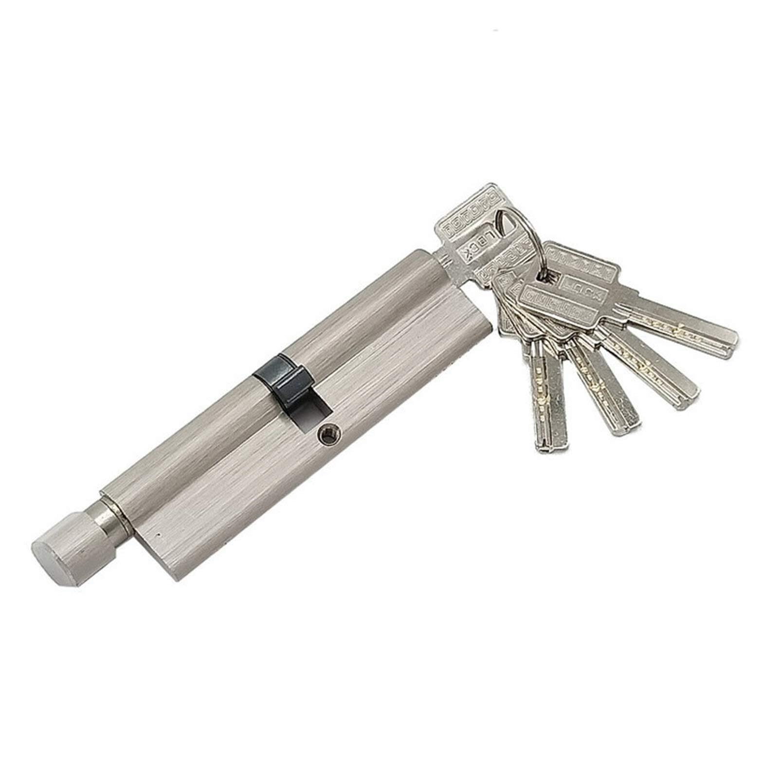 Barrel Lock Door Barrel Lock Security Center Asymmetry Cylinder Plastic Steel Aluminum Alloy Eccentric Core(35x45t)