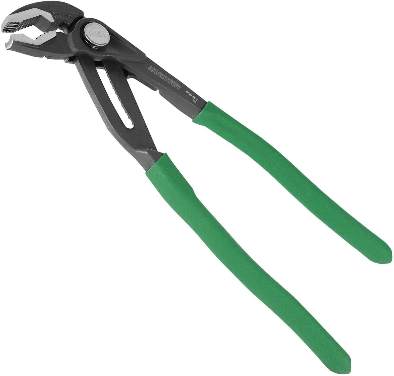 ENGINEER Engineer Screw Saurus WP-2 Pom Plazaurus Water Pump Pliers, Tanned Screws, Crushed Screws, Rusted Screws, For Φ0.1-0.37 inches (3-9.5 mm), PZ-81 10.2 inches (260 mm) (Includes Screw