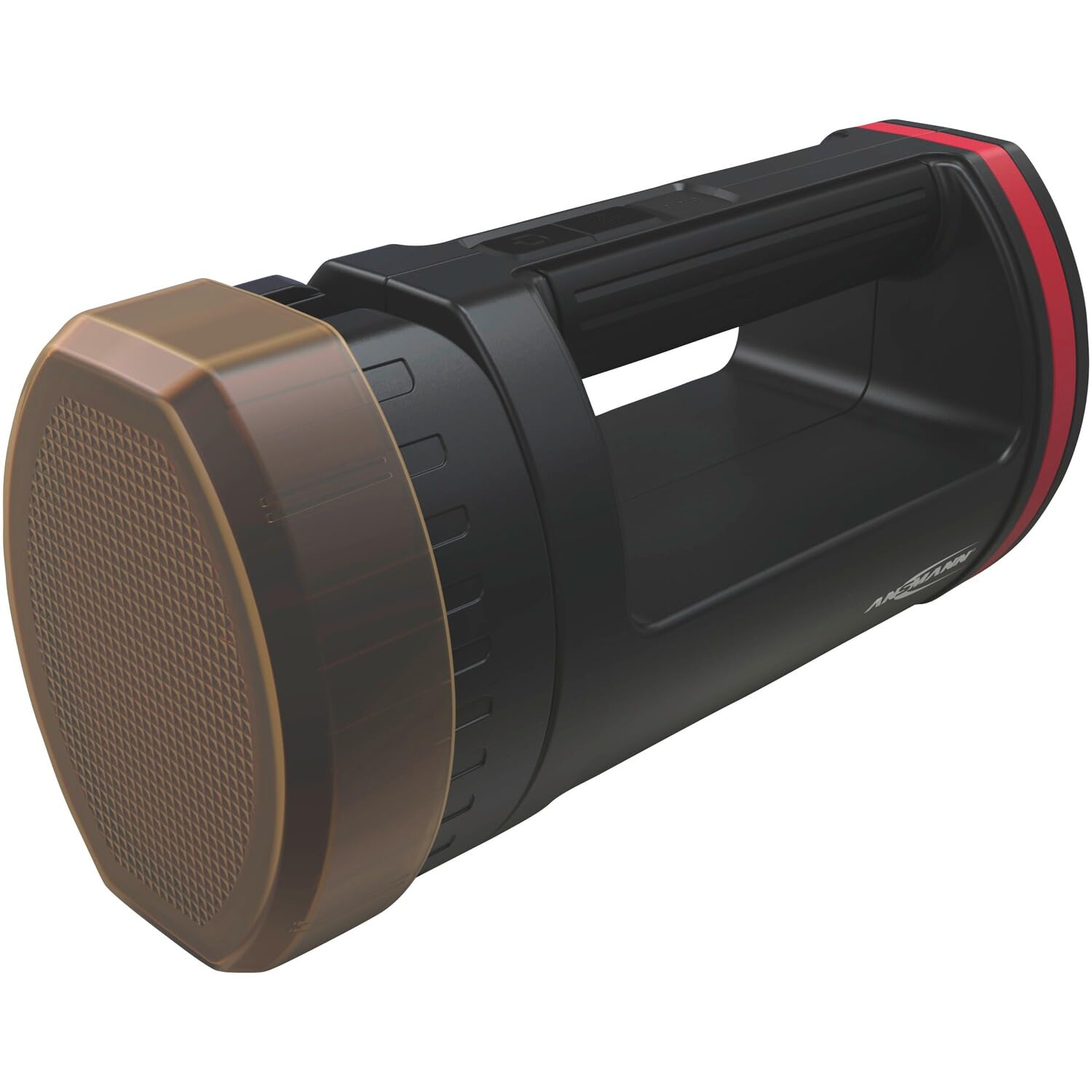 ANSMANN Lámpara de trabajo LED de 400 lúmenes y cabezal de lámpara ajustable, regulable, resistente a los golpes y recargable mediante USB, 5 W, HS5R como lámpara de taller o iluminación de emergencia