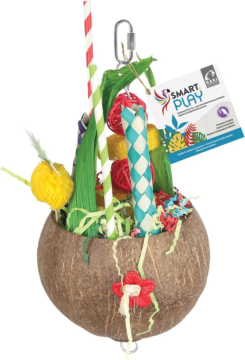 Hari Smart Play 81015 Enrichment Parrot Toy Colada (3PCS)