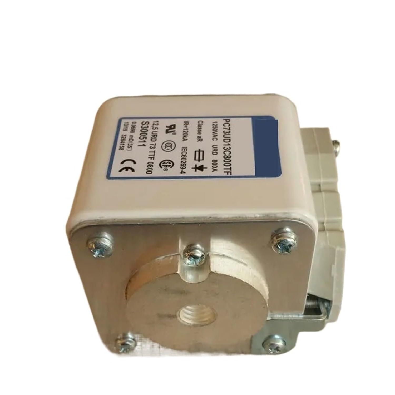 High Voltage Power Fuses Ceramic Thermal Fuses Holders 800A 1250V PC73UD13C800TF