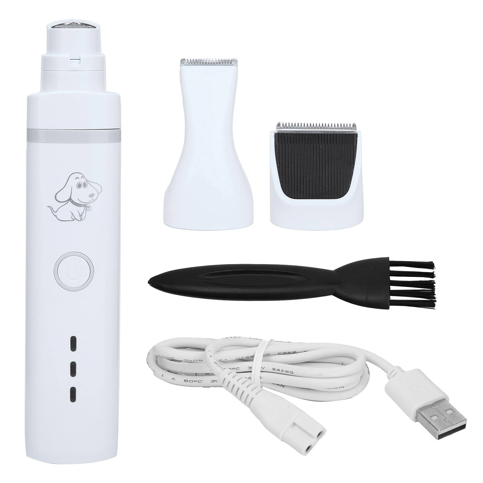 Haustier-Rasierer-Set, Starke Leistung, 3-in-1, Multifunktionaler, Hochsicherer Haustier-Trimmer, Rasierer-Set, Geräuscharmes Design Zum Kämmen der Haare