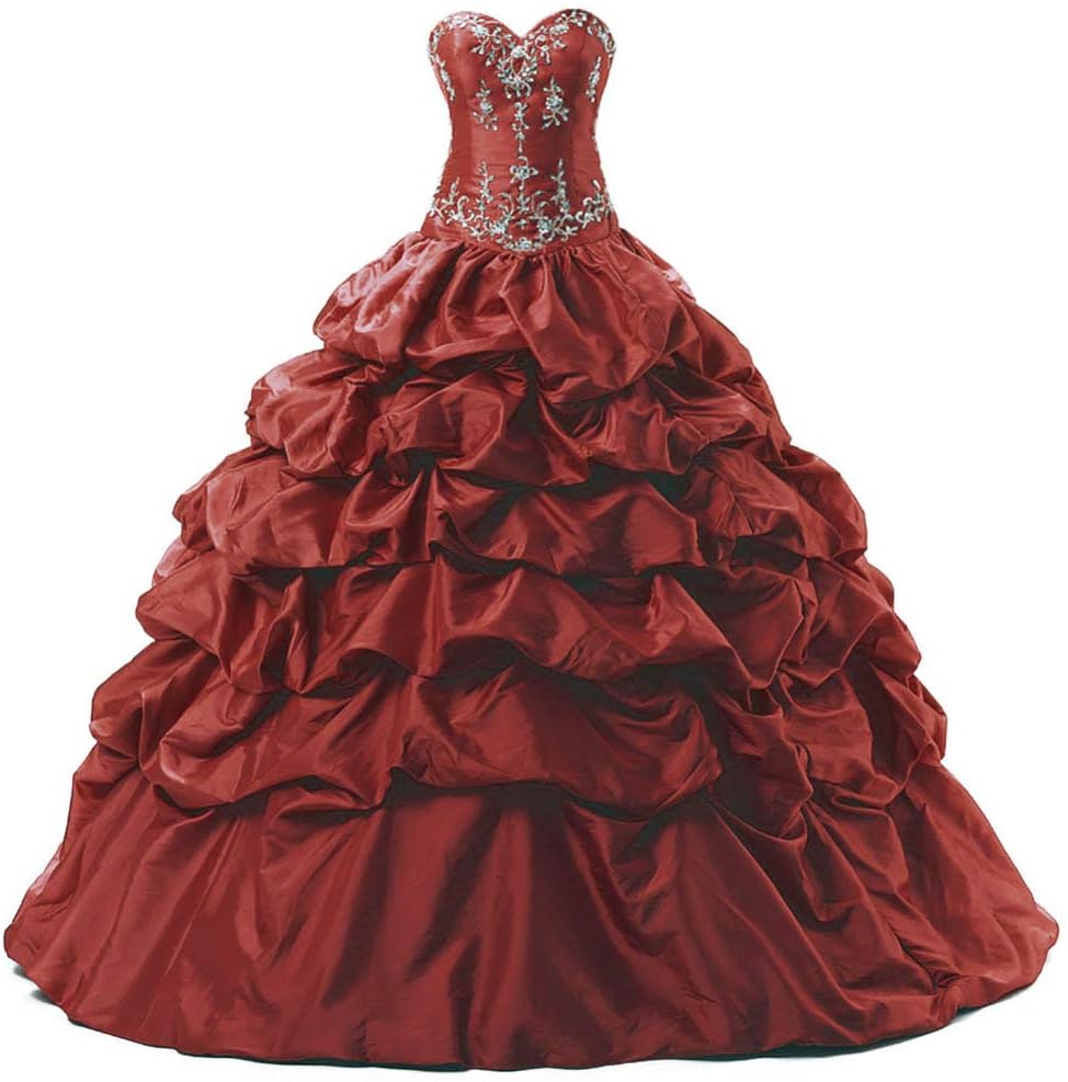 Women′s Pretty Ball Gown Quinceanera Dress Prom Party Evening Gowns