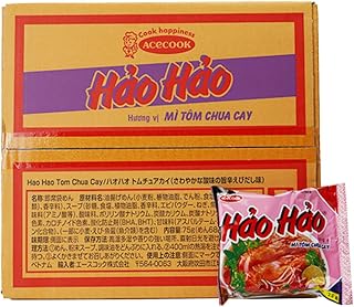 MDSTORE ハオハオ インスタントラーメン、スパイシー風味 (1箱(30袋)) | 【不動の人気No.1】国民的ラーメン