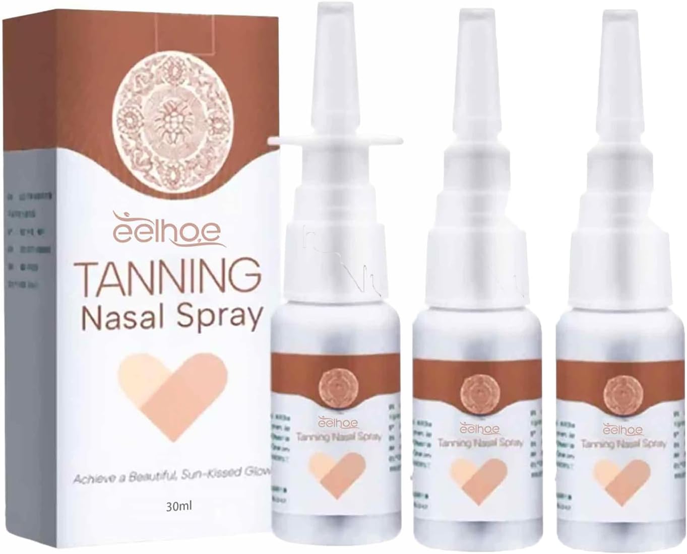 Bronzemist Nasal Tanning Spray, Sunless Tanning Spray, Deep Tan Dry