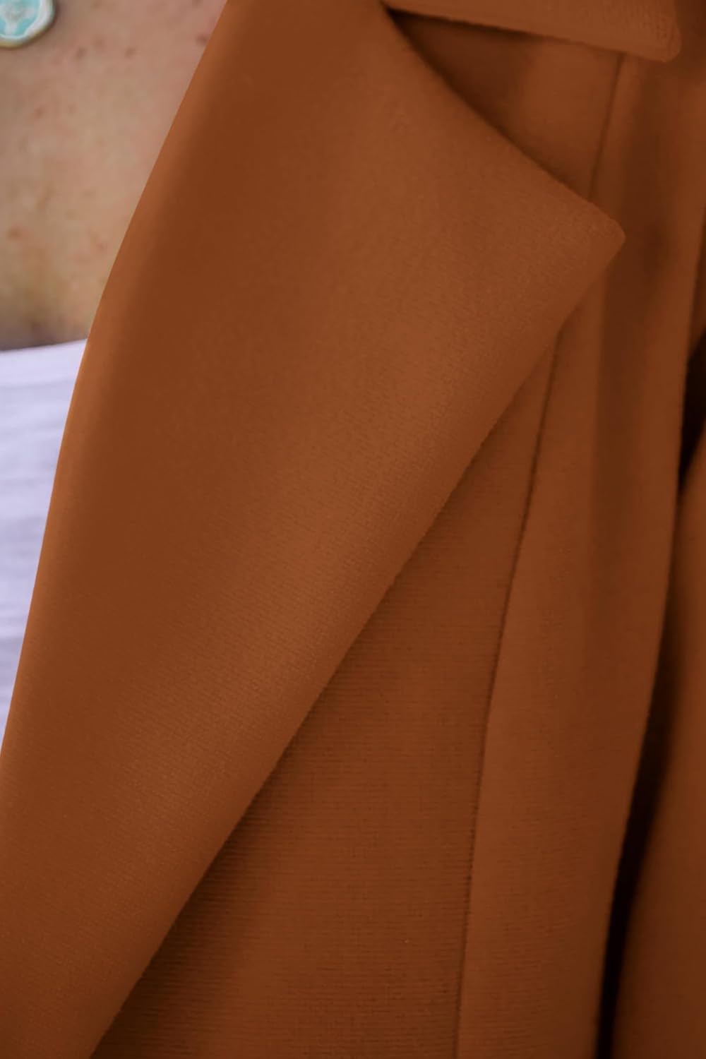 PRETTYGARDEN Women's 2026 Spring Fall Long Blazer Jackets Long Sleeve Lapel Pockets Loose Fit Work Casual Blazers Outerwear - Image 4