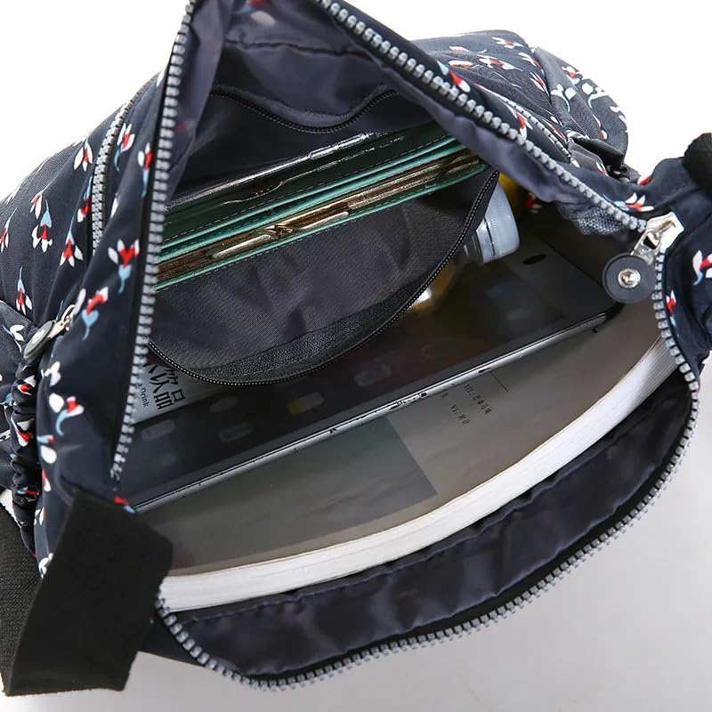 Image of ketmart Crossbody Bags Waterproof for Women Handbags Shoulder Bag with Adjustable Strap Women's Crossbody Purses polyester Fabric.