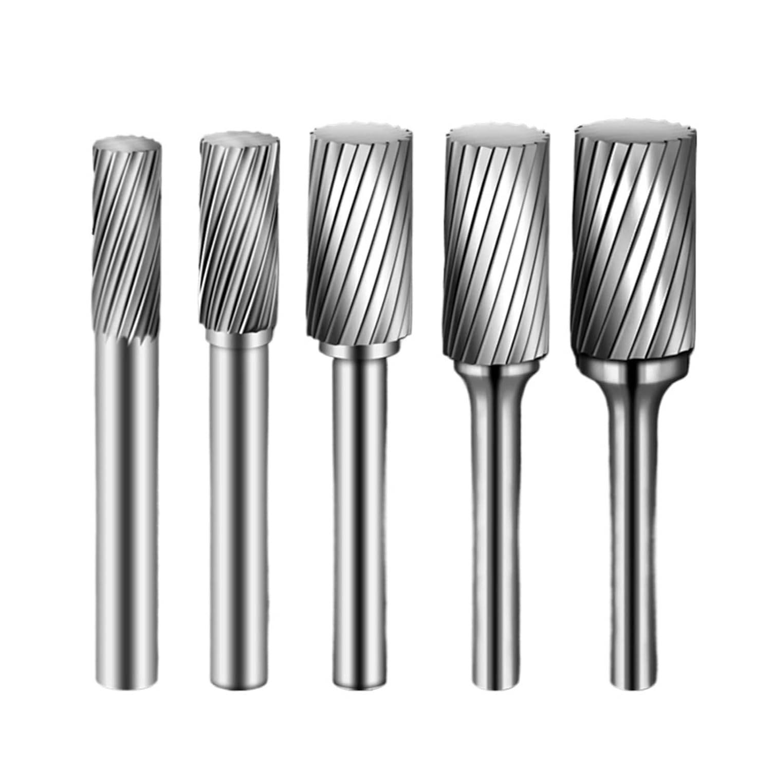 Hard Tungsten Steel Rotary File Grinding Head 6mm Tungsten Steel Milling Cutter F Type Metal Rotary File Head(F1225M06)