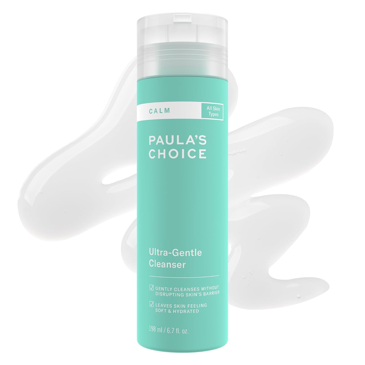 Paula’s Choice CALM Ultra-Gentle Face Cleanser for Sensitive Skin, Facial Wash, Calms + Soothes Redness, Daily Face Wash for Rosacea-Prone & Eczema-Prone Skin, & Fragrance-Free, 6.7oz Paula’s Choice CALM Ultra-Gentle Face Cleanser for Sensitive Skin, Facial Wash, Calms + Soothes Redness, Daily Face Wash for Rosacea-Prone & Eczema-Prone Skin, & Fragrance-Free, 6.7oz