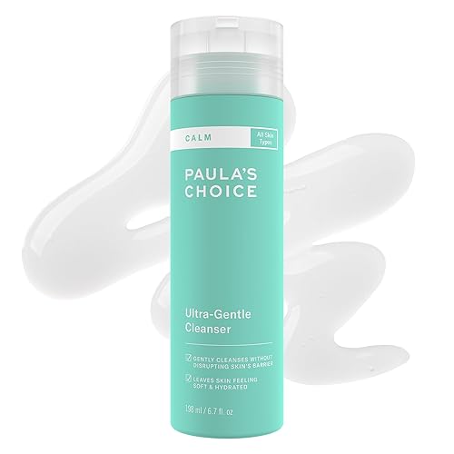 Paula's Choice Limpiador ultrasuave CALM para pieles sensibles, calma y alivia el enrojecimiento, lavado facial diario para pieles propensas a la