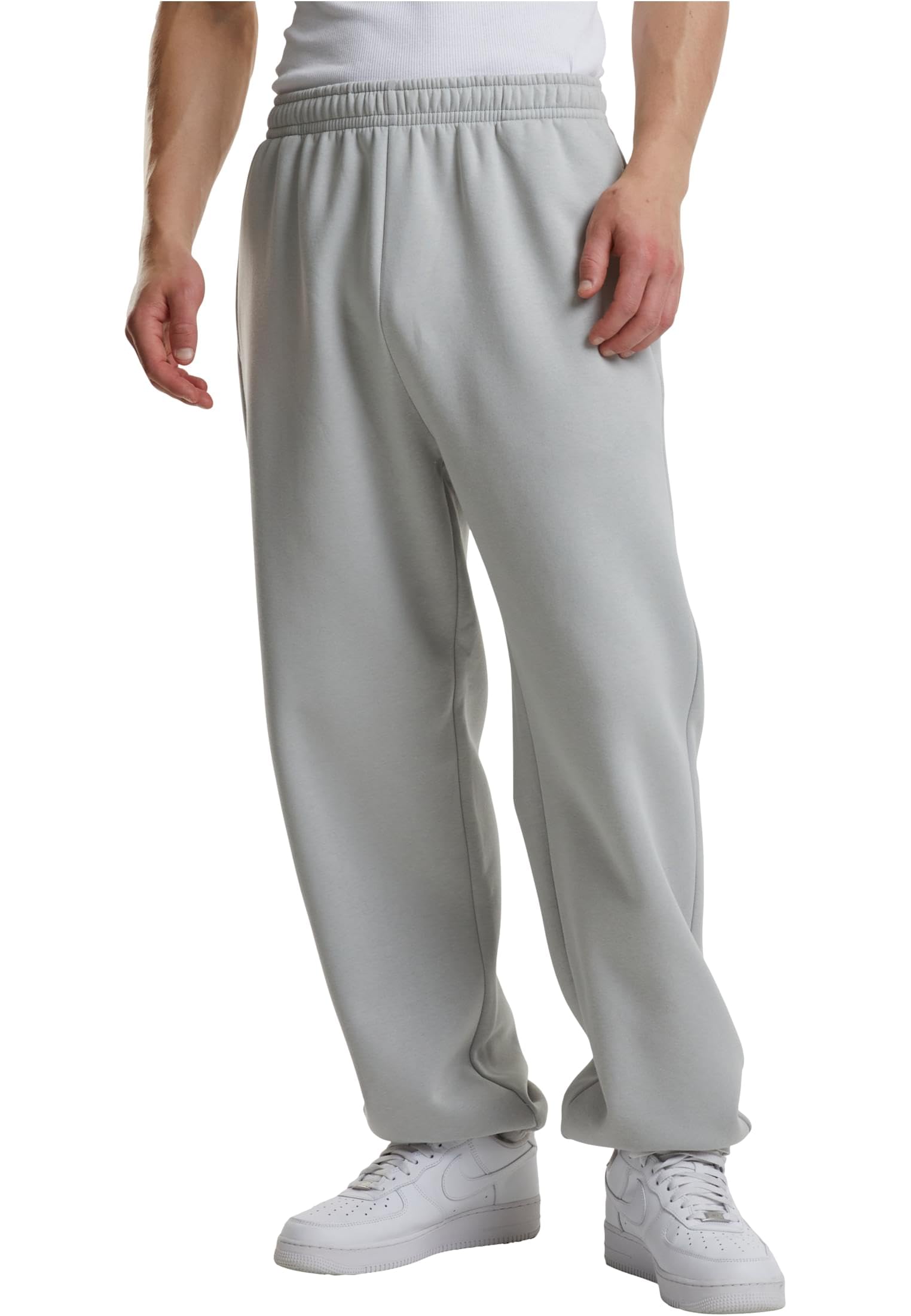 Urban Classics Men's Tb6749-fluffy Sweatpants, Light Asphalt, 3XL
