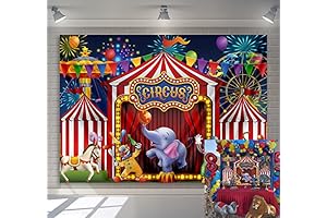 Circus Backdrop for Amusement Park Carnivals