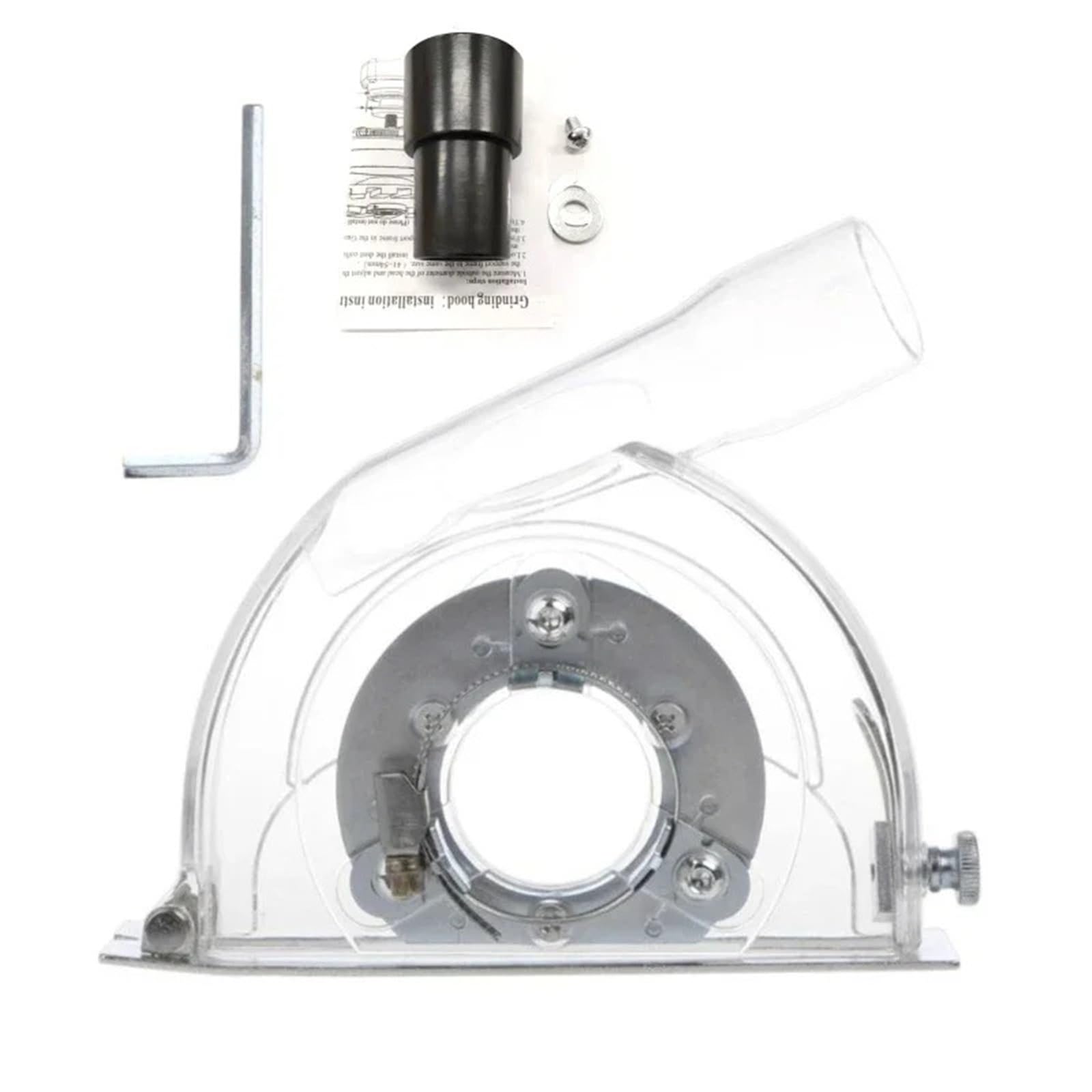 Ewsdsfs Clear Cutting Dust Shroud Grinding Cover For Angle Grinder & 3"/4"/5"