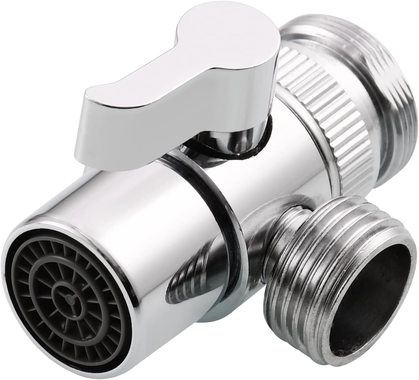 Brass Diverter Valve for Kitchen Sink Faucet or Bathroom Basin Tap, Faucet Replacement Part M22 X M24, SBA021
