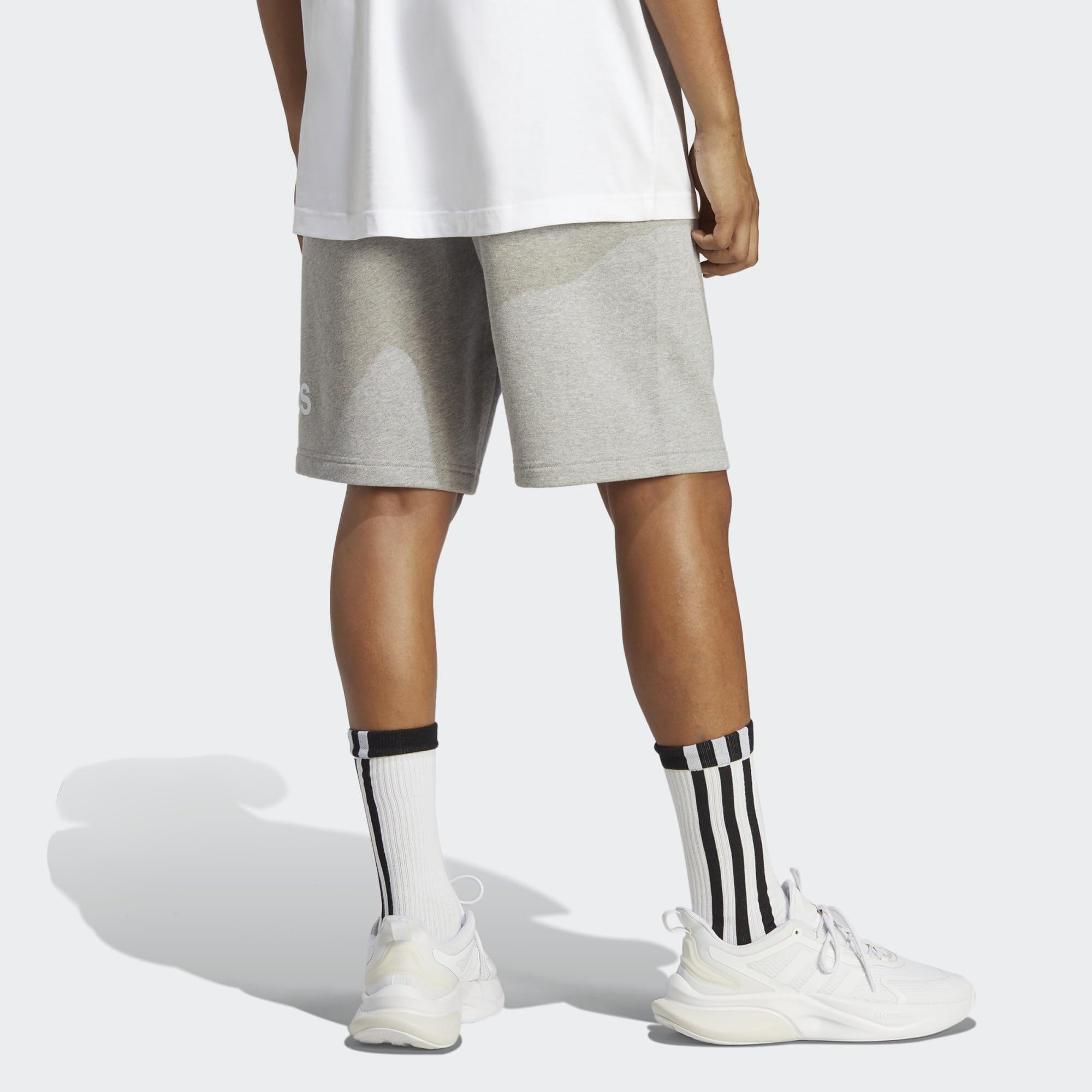 Adidas - Essentials Big Logo French Terry Shorts, Pantaloncini Casual Uomo