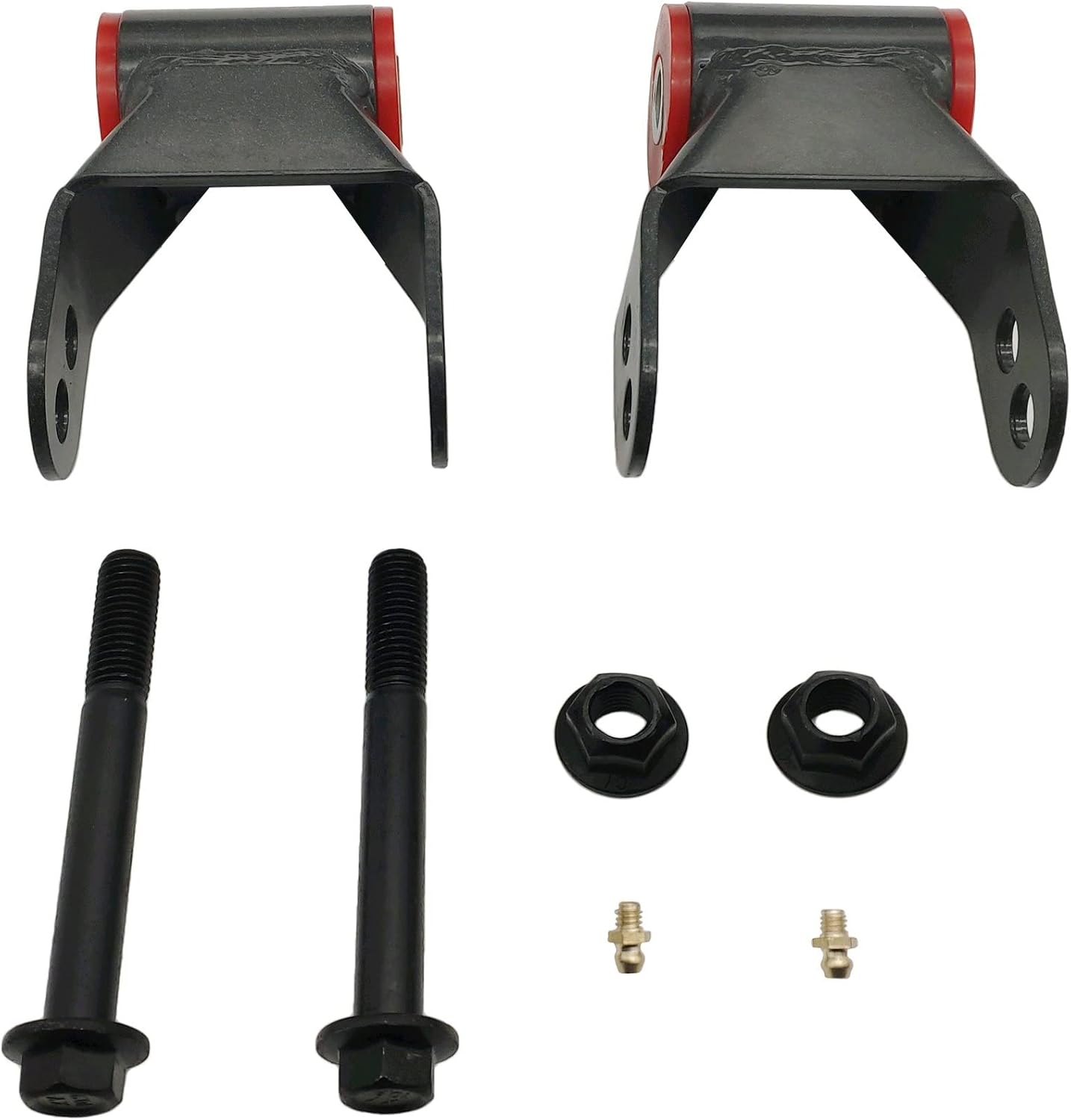 1.5" or 2" Lift Kit Rear Shackle For Chevy Suburban GMC K1500 K2500 Yukon Tahoe 1988-1999 4WD