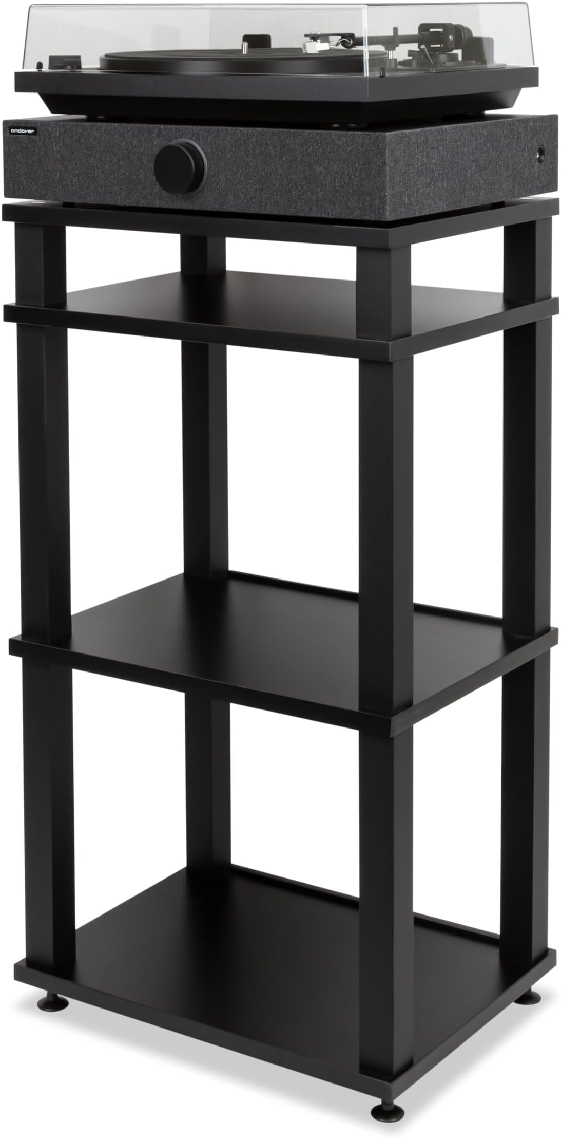 SpinTrio 2 Record Player System by Andover (Black)