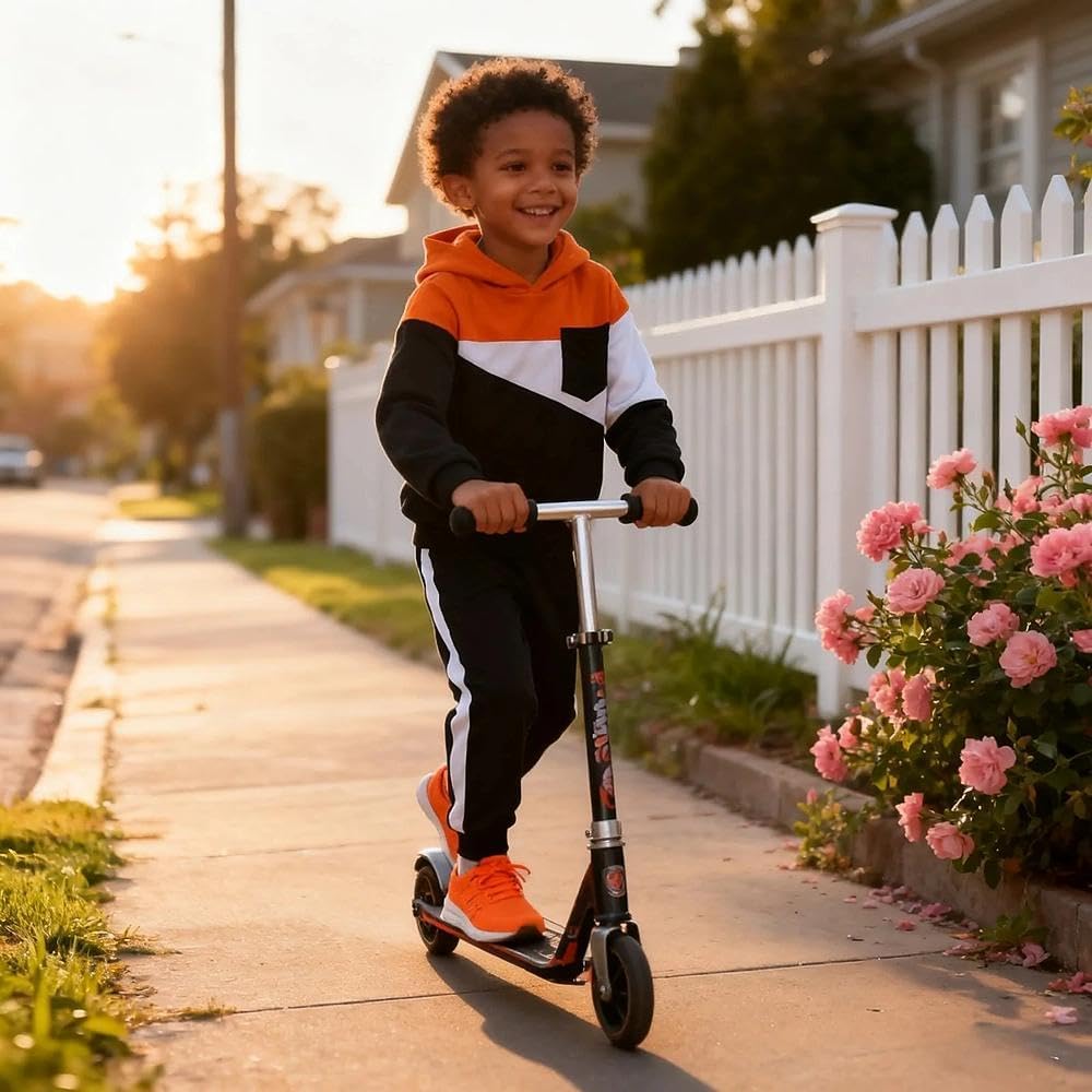 2-6T Toddler Baby Boy Clothes Color Blocking Hoodies + Pants Fall Winter Outfits - Image 2