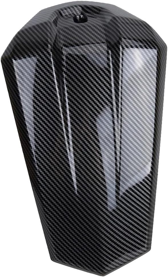 Rear Seat Tail Cover Carbon Fiber Style ABS Rear Passenger Solo Seat Cowl Cover Pillion Trim for YZF R125 2008-2018