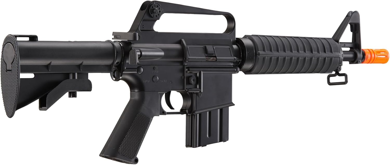 Jag Precision E&C Full Metal XM177 Airsoft Gun (Color: Black)