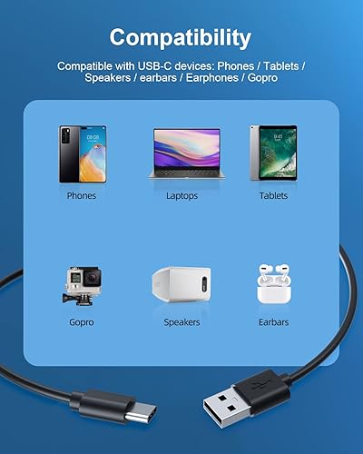 Miniatura 6 de Nicpower Cargador USB-C para cargador de altavoz JBL (compatible con JBL Charge 4 Flip 5)