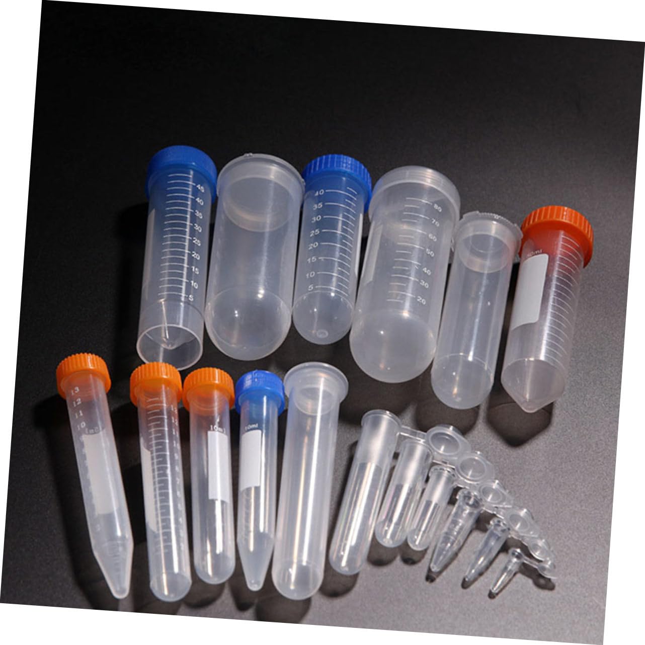 100 Stück Zentrifugenröhrchen 15 Ml Aus Pe Mit Schraubverschluss Transparent Belüftet Und Verschließbar Laborprobenröhrchen Für Biochemie Molekularbiologische Analyse Und Schullaborbedarf