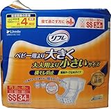 リフレ 簡単テープ止めタイプ 横モレ防止 SSサイズ 34枚
