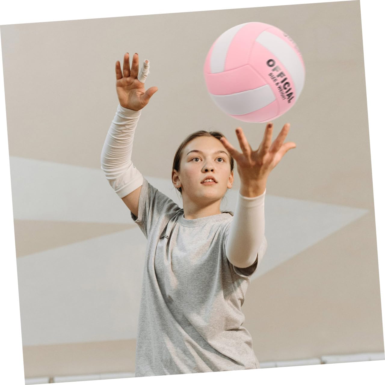 Palloni, Controllo Indoor Partite in Ottimale Allenamento per 2 Pezzi da Pallavolo Morbidi Pu Scuola Media