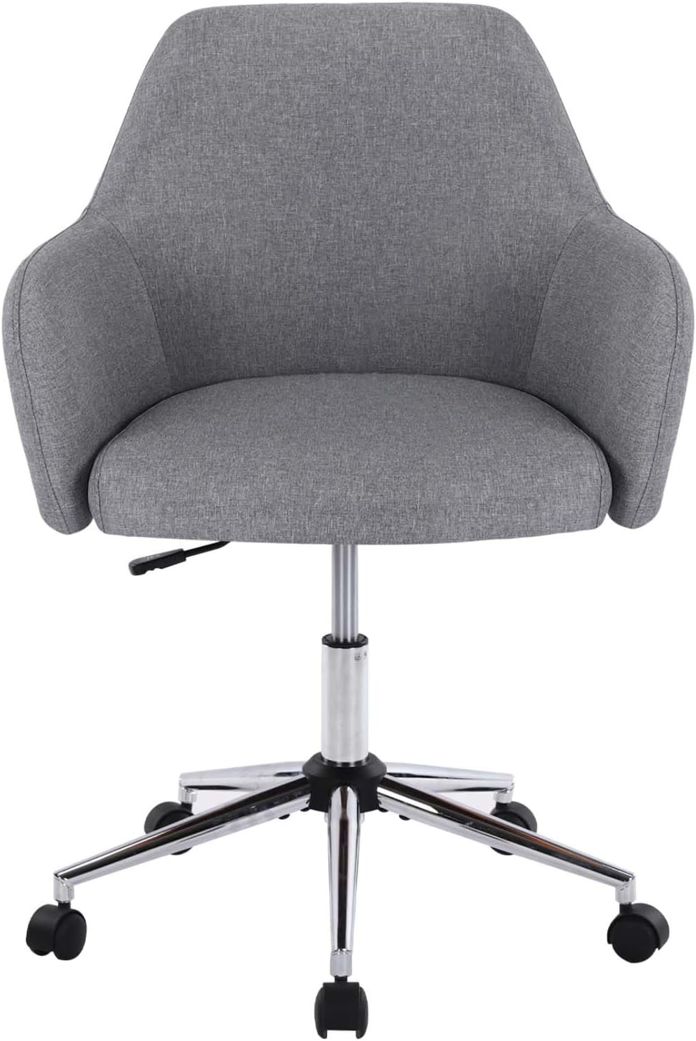 Anwickhomk Cute Home Office Desk Chair,Velvet Swivel Vanity