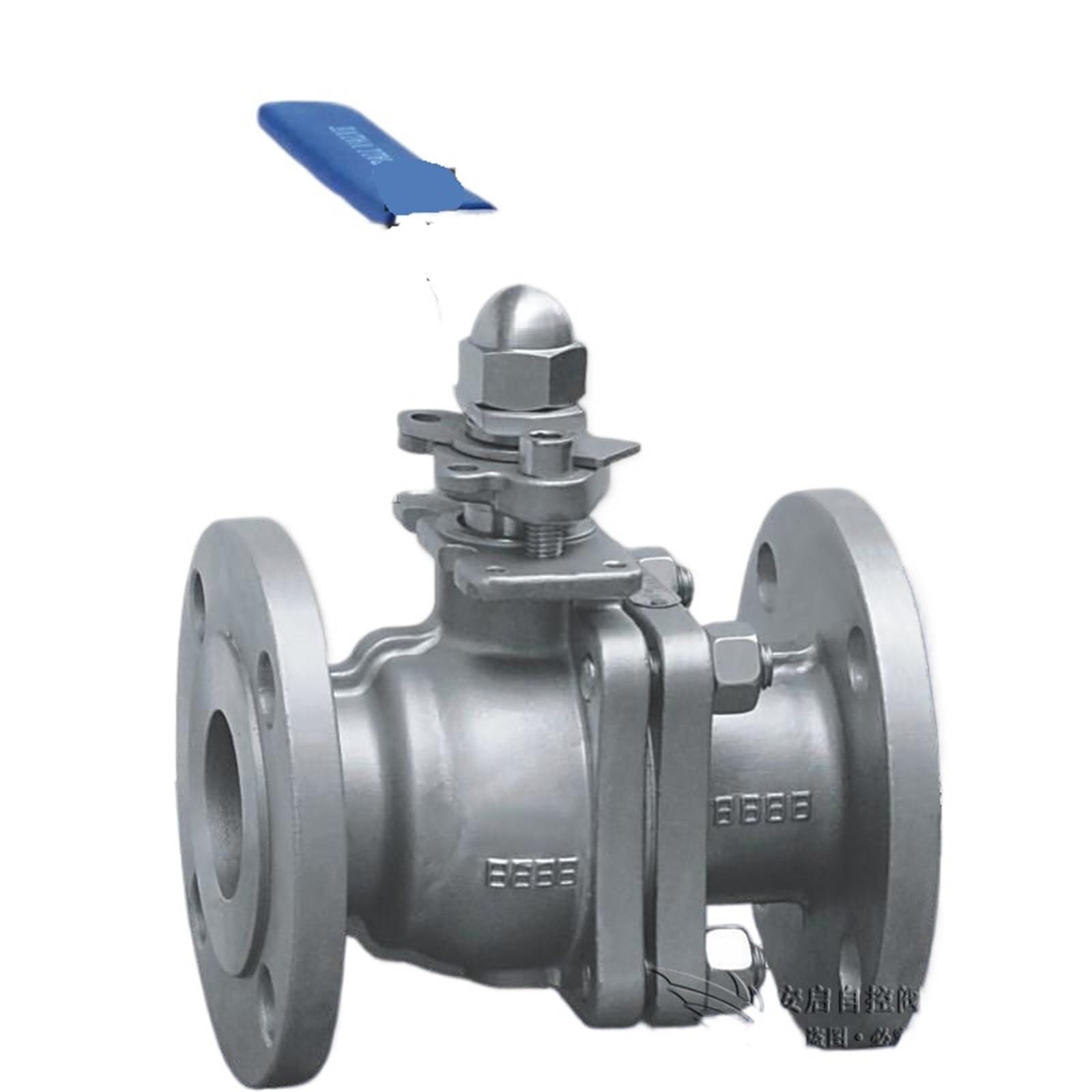 Robinet à bille bride étanche quart de tour DN32 inox