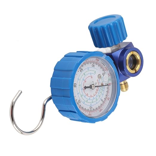 Manómetro visible de manifold para aire acondicionado Oumefar miniatura 5