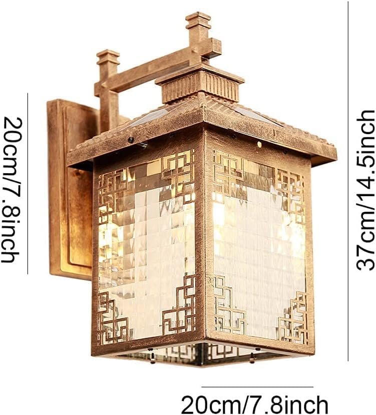 Applique extérieure étanche avec éclairage de sécurité extérieur solaire LED - 7