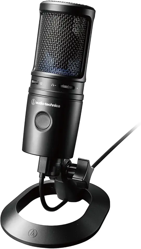 Audio-Technica AT2020USB-X Cardioid Condenser USB Microphone, Black