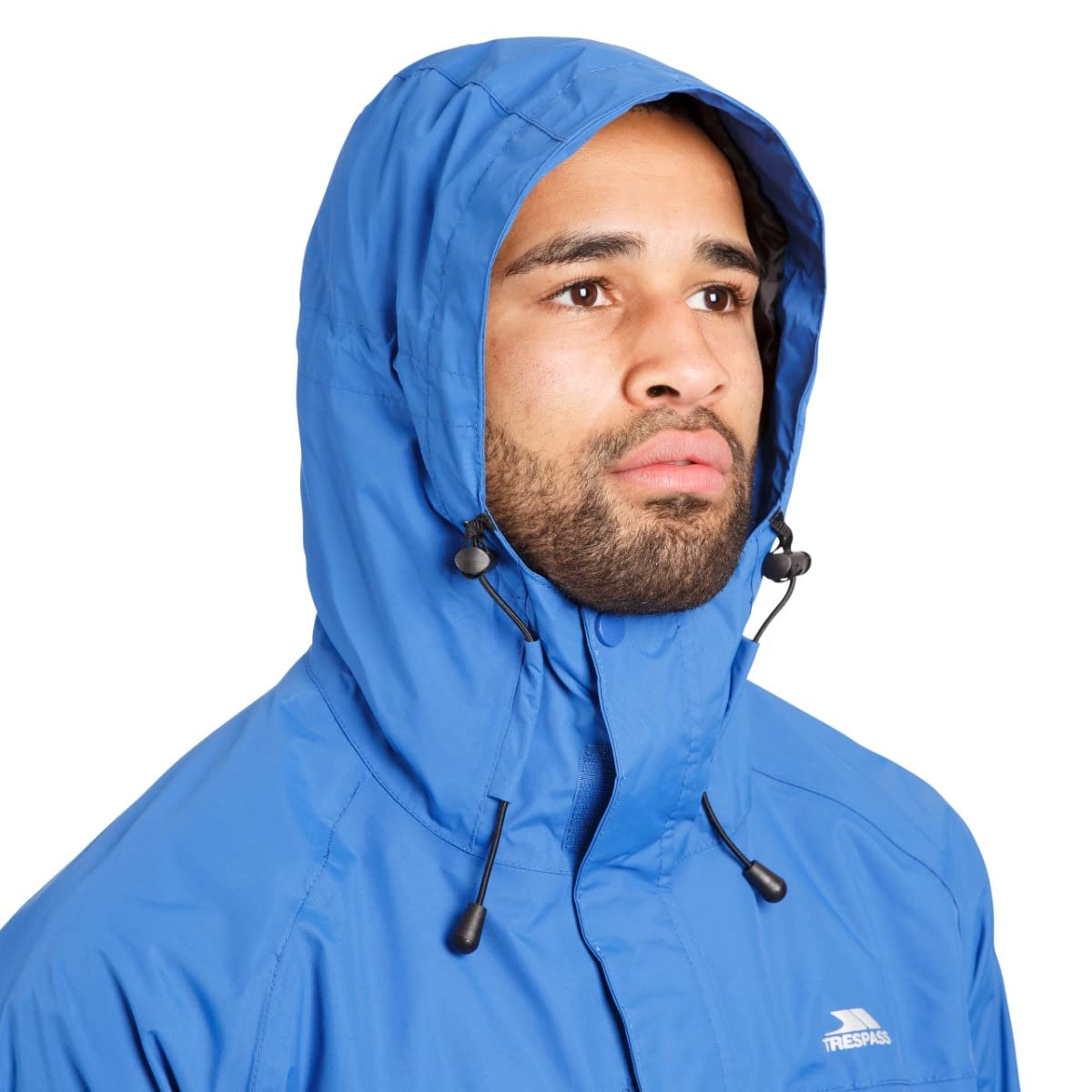 Trespass Corvo Mens Waterproof Windproof Outdoor Rain Jacket