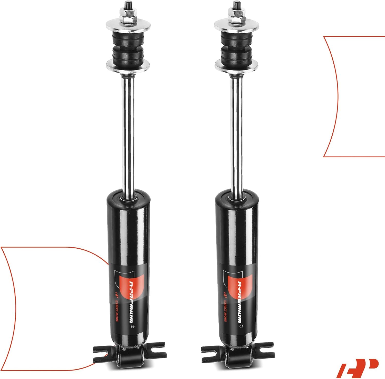 A-Premium Front Pair (2) Struts Shock Absorber Compatible with Chevrolet Express 1500/2500/3500, Tahoe & GMC Savana 1500/2500/3500, Yukon & More, Driver and Passenger Side